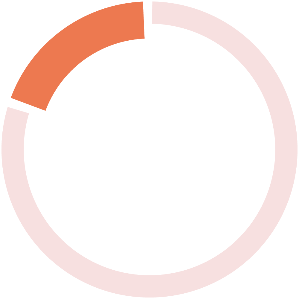 Donut chart - 20/80 - teach model